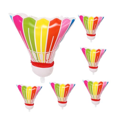 Cabilock 6 Stück Giant Inflatable Badminton Balloons zur Sport Party Dekoration Foil Shuttlecock Ballons für Geburtstagsfeiern Einfach Aufzubauen und Wiederverwendbar Cabilock 6 Stück Giant Inflatable Badminton Balloons zur Sport Party Dekoration Foil Shuttlecock Ballons für Geburtstagsfeiern Einfach Aufzubauen und Wiederverwendbar von Cabilock