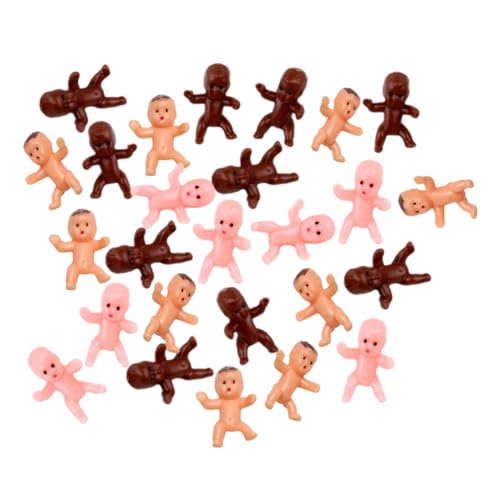 Cabilock 60 Stück Mini Babypuppen Dekoration Kleine Figuren für Shower Gastgeschenke DIY Cupcake und Fotorequisiten für Partys und Bastelprojekte Cabilock 60 Stück Mini Babypuppen Dekoration Kleine Figuren für Shower Gastgeschenke DIY Cupcake und Fotorequisiten für Partys und Bastelprojekte von Cabilock