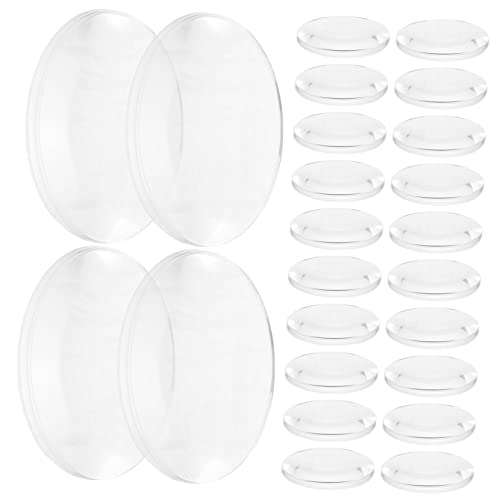 Cabilock 60Stücke Bi Konvexe Acryloptik Linsen Für Physikunterricht Transparente Linsensets Für DIY Projekte Experimente von Cabilock