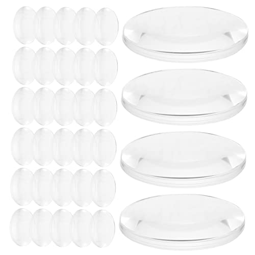 Cabilock 60Stücke Teiliges Konvexer Linsen Optische Experimente für Physikunterricht Transparente Gewölbte Linsen für DIY Projekte Wissenschaftliche Anwendungen Cabilock 60Stücke Teiliges Konvexer Linsen Optische Experimente für Physikunterricht Transparente Gewölbte Linsen für DIY Projekte Wissenschaftliche Anwendungen von Cabilock