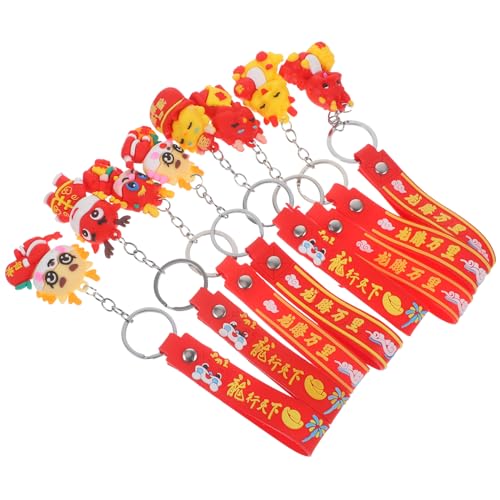 Cabilock 8 Stück Drachen Schlüsselanhänger Teiliges Chinesisches Glücksbringer Design für Taschen und Rucksäcke Dekorative Anhänger Verschiedenen Farben für Familie und Freunde Cabilock 8 Stück Drachen Schlüsselanhänger Teiliges Chinesisches Glücksbringer Design für Taschen und Rucksäcke Dekorative Anhänger Verschiedenen Farben für Familie und Freunde von Cabilock