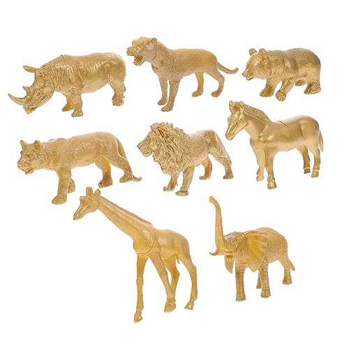 Cabilock Wilde Tiere Figuren Set Tierfiguren 8 Stück Realistische Tierstatuen Für Die Inneneinrichtung Cabilock Wilde Tiere Figuren Set Tierfiguren 8 Stück Realistische Tierstatuen Für Die Inneneinrichtung von Cabilock