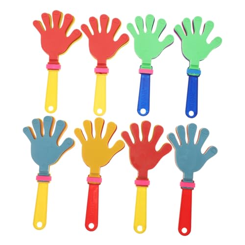 Cabilock 8 Stück Teiliges Handklatscher Kunststoff Geräuschmacher Clapper Handklopfer Leicht Tragbar für Sportveranstaltungen Geburtstagspartys Gruppenaktivitäten Cabilock 8 Stück Teiliges Handklatscher Kunststoff Geräuschmacher Clapper Handklopfer Leicht Tragbar für Sportveranstaltungen Geburtstagspartys Gruppenaktivitäten von Cabilock
