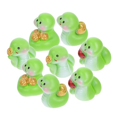 Cabilock 8 Stück Teiliges Miniatur Schlangen Figuren aus Harz Realistische Schlangen für DIY Terrarium und Garten Dekoration Mini Statue für Mikro Landschaft und Kreative Deko Cabilock 8 Stück Teiliges Miniatur Schlangen Figuren aus Harz Realistische Schlangen für DIY Terrarium und Garten Dekoration Mini Statue für Mikro Landschaft und Kreative Deko von Cabilock