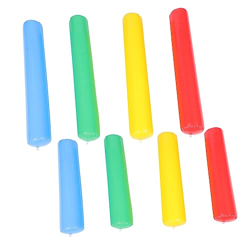 Cabilock 8 Stück Aufblasbare Jubelstäbe Aus Pvc Leichte Robuste Aufblasartikel Für Jungen Und Mädchen Partys Für Erwachsene Und Sportspiele von Cabilock