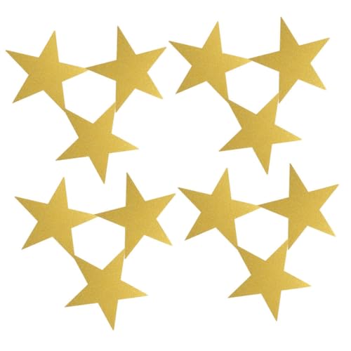 Cabilock 80 Stück Glänzende Papier Sternformen für Bulletin Board Dekoration Kreative Bastelmaterialien für Klassenzimmer und Partys Cabilock 80 Stück Glänzende Papier Sternformen für Bulletin Board Dekoration Kreative Bastelmaterialien für Klassenzimmer und Partys von Cabilock