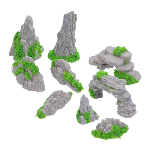 Cabilock 9 Stück Teiliges Miniatur Rockery Kompakt Platzsparend Chinesische Landschaft Deko für Bonsai Terrarien Aquarium Pflanzen DIY Garten Ornamente Kreativ Cabilock 9 Stück Teiliges Miniatur Rockery Kompakt Platzsparend Chinesische Landschaft Deko für Bonsai Terrarien Aquarium Pflanzen DIY Garten Ornamente Kreativ von Cabilock