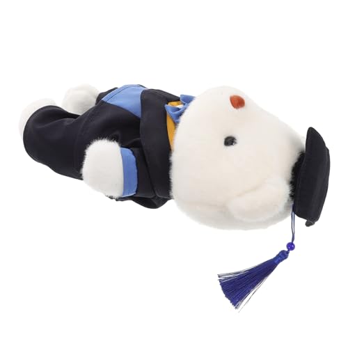 Cabilock Abschlusssaison Bärenpuppe Kleiner Abschlussbär Abschlussbär-Dekoration Abschlusstierplüsch Abschlussbären dekorativer Plüschbär Herzlichen Glückwunsch Grad Toy PP Baumwolle Blau Cabilock Abschlusssaison Bärenpuppe Kleiner Abschlussbär Abschlussbär-Dekoration Abschlusstierplüsch Abschlussbären dekorativer Plüschbär Herzlichen Glückwunsch Grad Toy PP Baumwolle Blau von Cabilock