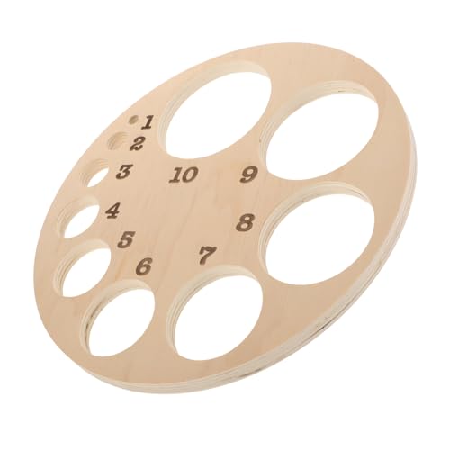 Cabilock Arbeit Erweiterung Geburt Anatomisch Hebamme -dilatationsdiagramm Gebärmutterhalsdilatation Geschnitzt Planke Kleinkind Unterrichten Rad Beige Hölzern von Cabilock