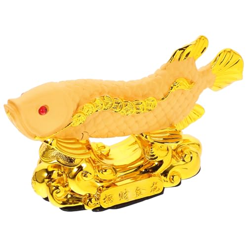 Cabilock Arowana-Ornamente -Ornamente Anzeige Tischplatte im Freien Anlage für hühner autodeko Fischornamente Figur Auto armaturenbrett Fisch Harz Golden Cabilock Arowana-Ornamente -Ornamente Anzeige Tischplatte im Freien Anlage für hühner autodeko Fischornamente Figur Auto armaturenbrett Fisch Harz Golden von Cabilock