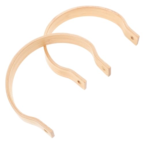 Cabilock Bambus Teekannengriff Ersatz Ergonomischer Wasserkochergriff Teiliges Hochwertiges Küchenzubehör Ergonomisches Design von Cabilock