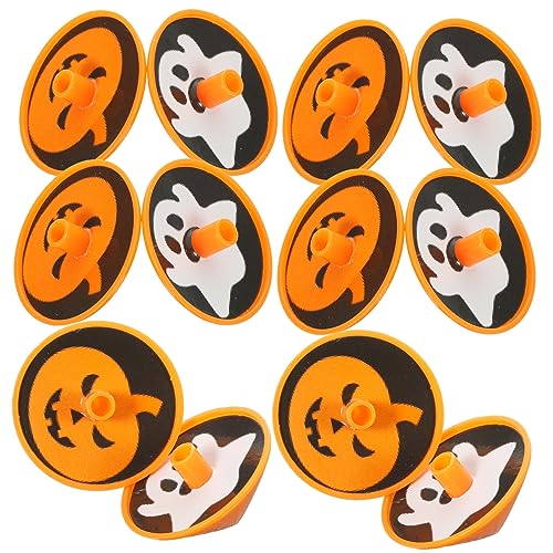 Cabilock Bunte Halloween Gyroskop für Teiliges mit und Kürbis Motiven Kleine Drehbare für Kindergeburtstag Mitgebsel und Familienaktivitäten von Cabilock
