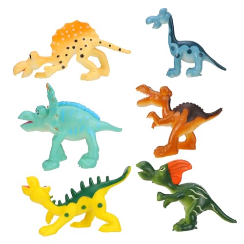 Cabilock Kinder Pädagogisches Spielzeug 3 Zoll Cartoon Dinosaurier Modell Kunststoff Dinosaurier Figurine Simulation Tiere Modell Phantasie von Cabilock