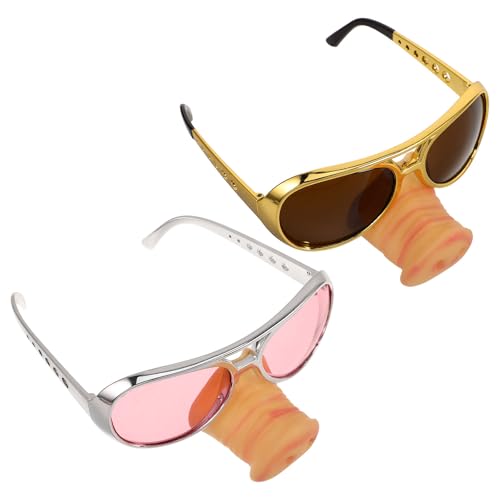 Cabilock Cartoon-es-brille 2er-pack für Halloween-party Es Cosplay Party-brille von Cabilock