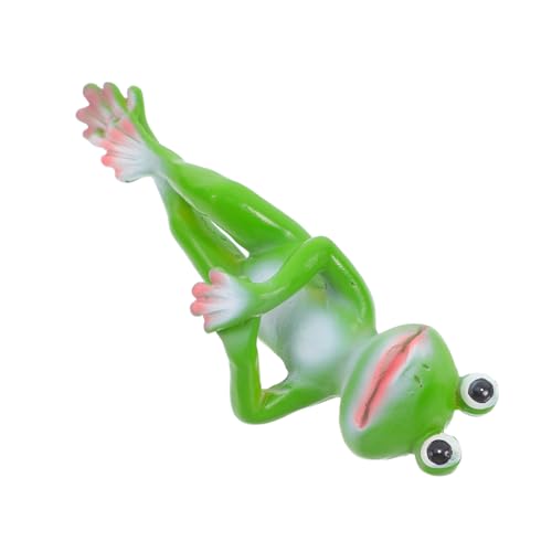 Cabilock Cartoon -froschverzierung Frosch-Statue-Dekoration Kleiner Froschtopf Hängen Froschschmuckstatuendekoration Miniaturfroschstatue -Frosch -Figuren Garten Froschstatue Grün Harz Cabilock Cartoon -froschverzierung Frosch-Statue-Dekoration Kleiner Froschtopf Hängen Froschschmuckstatuendekoration Miniaturfroschstatue -Frosch -Figuren Garten Froschstatue Grün Harz von Cabilock