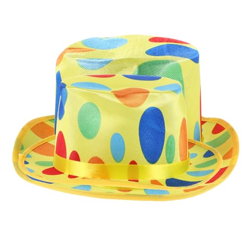Cabilock Clown-Hut goldener Zylinder lustiger Clownhut Ringmaster-Hut Zylinder für clown kopfbedeckung Maskenball Hut Clownhut für Erwachsene Clownmützen für Erwachsene Gestrick Cabilock Clown-Hut goldener Zylinder lustiger Clownhut Ringmaster-Hut Zylinder für clown kopfbedeckung Maskenball Hut Clownhut für Erwachsene Clownmützen für Erwachsene Gestrick von Cabilock