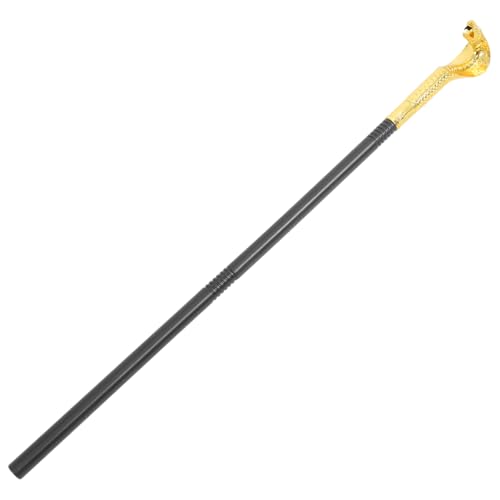 Cabilock Cosplay Gehstock mit Schlangenkopf Goldener für Halloween Kostümparty Bühnenauftritte Leicht und Requisite für Ägyptische Kostüme Cabilock Cosplay Gehstock mit Schlangenkopf Goldener für Halloween Kostümparty Bühnenauftritte Leicht und Requisite für Ägyptische Kostüme von Cabilock