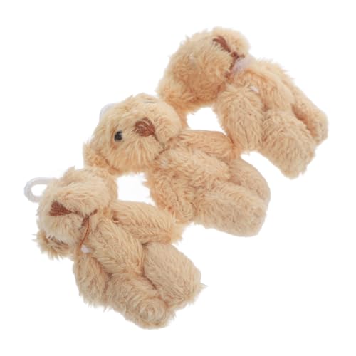 Cabilock 3 Stück Mini-plüschbären – Hug Bear-plüschpuppen Miniatur-plüschtiere Weiche Puppen Für Dekorationen von Cabilock