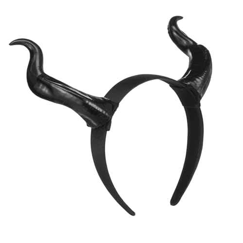 Cabilock Devil Horns Headband aus Langlebigem PP Leichtes Teufelshörner Haarreif für Halloween Karneval Bühnenauftritte Komfortables Dämonen Kostüm Zubehör für Frauen Männer Jugendliche Cabilock Devil Horns Headband aus Langlebigem PP Leichtes Teufelshörner Haarreif für Halloween Karneval Bühnenauftritte Komfortables Dämonen Kostüm Zubehör für Frauen Männer Jugendliche von Cabilock