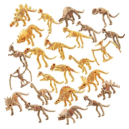 Cabilock Dinosaurier Skelett Modelle Realistische Deko Für Kinderzimmer Geburtstagsfeiern Und Dinosaurier Figuren Aus Hochwertigem Material Ideal Als Für Kleine von Cabilock