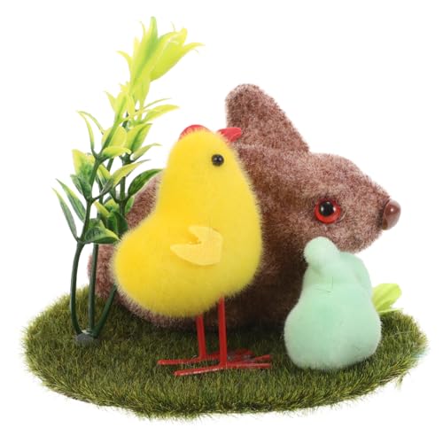 Cabilock Entzückendes Beflocktes Hasen-Ornament Mini-moosstatue Osterhasen-Spielzeug Für Jungen Und Mädchen Zur Dekoration Cabilock Entzückendes Beflocktes Hasen-Ornament Mini-moosstatue Osterhasen-Spielzeug Für Jungen Und Mädchen Zur Dekoration von Cabilock