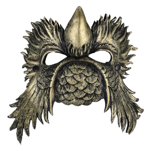 Cabilock Eulenmaske für Halloween und Karneval Realistische Tiermaske mit Verstellbarem Gummiband für Cosplay Maskerade Bälle und Themenpartys Einzigartiges Design für Unvergessliche von Cabilock