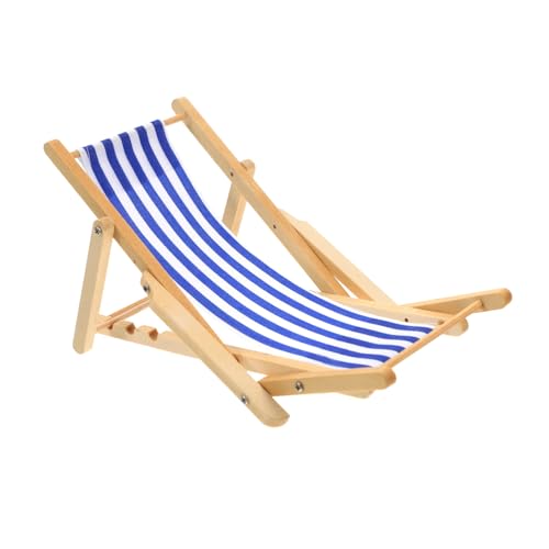 Cabilock Faltbarer Holz Strandstuhl für Puppenhaus Striped Möbel für Garten Dekoration Accessoire für Strand Mikrolandschaften und Kreative DIY Projekte Cabilock Faltbarer Holz Strandstuhl für Puppenhaus Striped Möbel für Garten Dekoration Accessoire für Strand Mikrolandschaften und Kreative DIY Projekte von Cabilock