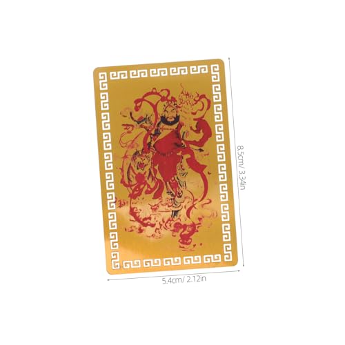 Cabilock Feng Shui Taisui Amulettkarte aus Aluminium Magnesiumlegierung Detaillierte Gott des Reichtums Plakette Glücksbringer Jahr der Schlange Dekorative Schutzkarte für Wohlstand und Cabilock Feng Shui Taisui Amulettkarte aus Aluminium Magnesiumlegierung Detaillierte Gott des Reichtums Plakette Glücksbringer Jahr der Schlange Dekorative Schutzkarte für Wohlstand und von Cabilock
