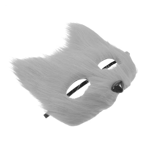 Cabilock Plüschmaske Halbgesichts-tierkostüm Realistische Pelzige Maske für Maskenbälle Halloween-themen Cabilock Plüschmaske Halbgesichts-tierkostüm Realistische Pelzige Maske für Maskenbälle Halloween-themen von Cabilock