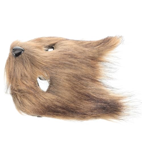 Cabilock Realistische Maske Halbgesichts-requisite Für Maskenball-partys Pelzige Maske Kostümzubehör Cabilock Realistische Maske Halbgesichts-requisite Für Maskenball-partys Pelzige Maske Kostümzubehör von Cabilock