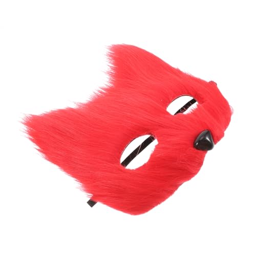 Cabilock Halbe Plüsch Halloween Party Zubehör Pelzigen Maskerade Cosplay Themen Event Dekorationen von Cabilock