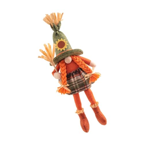 Cabilock Gesichtslose Puppe Patriotischer Gnom Erntezwerge Plüsch Gartenzwerg Gefüllter Gnom Loom Bands Kit Puppen GNOME Bilddekoration Mädchenspielzeug Herbstdeko Plüschtiere Ding von Cabilock
