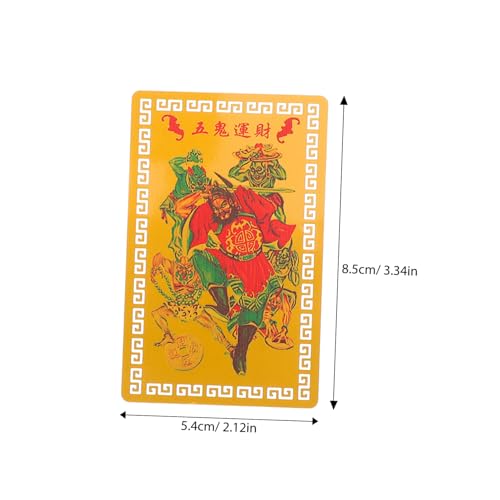 Cabilock Chinesische Feng Shui Glückskarte Aus Aluminium-Magnesium-Legierung Taisui-Karte Für Feng Shui Reichtumskarte Als Schutzamulett Mit Gravur Cabilock Chinesische Feng Shui Glückskarte Aus Aluminium-Magnesium-Legierung Taisui-Karte Für Feng Shui Reichtumskarte Als Schutzamulett Mit Gravur von Cabilock