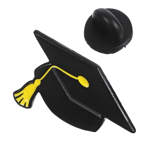 Cabilock Graduierungsbrosche Anstecknadel Für Graduierungskappe Abschlussnadeln Gefälligkeiten Für Abschlussfeiern Anstecknadeln Für High - school - abschlusskappen Black Zinklegierung von Cabilock