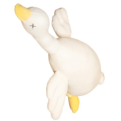 Cabilock Große Gans Plüschpuppe Kissen Simulierter Schmuck Entzückender Zeichentrickfilm Kreatives Kissen Dekoratives Stofftier Cartoon-Puppe Tierplüschspielzeug Weiß Pp Baumwolle Cabilock Große Gans Plüschpuppe Kissen Simulierter Schmuck Entzückender Zeichentrickfilm Kreatives Kissen Dekoratives Stofftier Cartoon-Puppe Tierplüschspielzeug Weiß Pp Baumwolle von Cabilock