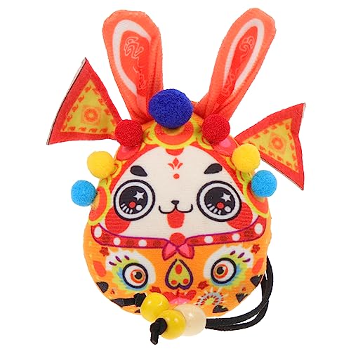 Cabilock Hängendes Glücksornament Plüschkaninchen Anhänger für Neujahrsfeiern Süßer Glücksbringer für Freunde und Niedliches Stofftier mit Lebensechter Ausstrahlung für Cabilock Hängendes Glücksornament Plüschkaninchen Anhänger für Neujahrsfeiern Süßer Glücksbringer für Freunde und Niedliches Stofftier mit Lebensechter Ausstrahlung für von Cabilock