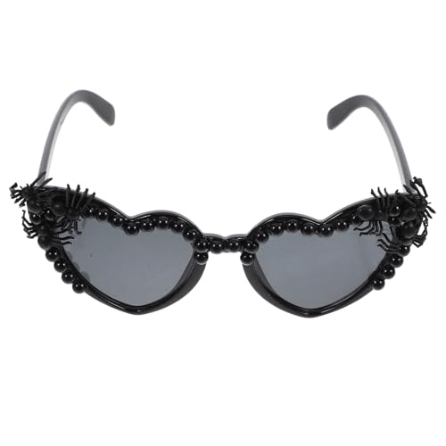 Cabilock Halloween Herzbrille Stylische Party Sonnenbrille mit Halloween Elementen Accessoires für Karneval Festlichkeiten Cabilock Halloween Herzbrille Stylische Party Sonnenbrille mit Halloween Elementen Accessoires für Karneval Festlichkeiten von Cabilock