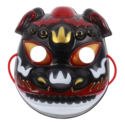 Cabilock Halloween Maske Löwenmaske für Cosplay Leichte und Bequeme Tiermaske für Halloween Partys und Kostümfeiern Gruselige Dekoration für Verschiedene Veranstaltungen von Cabilock