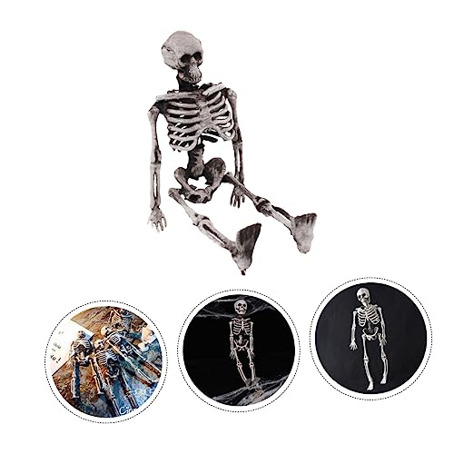 Cabilock Halloween Skelett Pfähle Dekorationen Ganzkörper Skelett Modell Für Partys von Cabilock