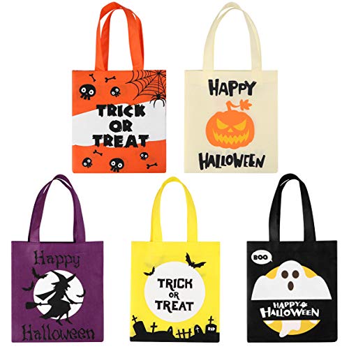 Cabilock Halloween Tragetaschen Partytüten für Kinder Partys und Geschenke Goodie Taschen für Halloween Leckerei oder Trick Tote 20PCS von Cabilock