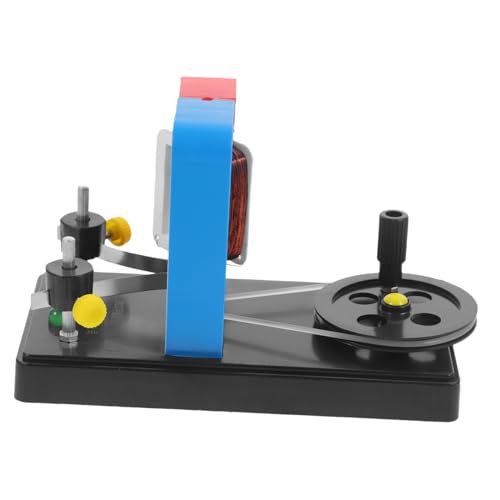 Cabilock Handgenerator Dein Klein Spielzeuggenerator Mini Handstromgenerator Kurbelgenerator Student Betrieben Tragbar Drehen Lehre Experiment Einfach Lehrreich Stromversorgung Kind Plastik von Cabilock