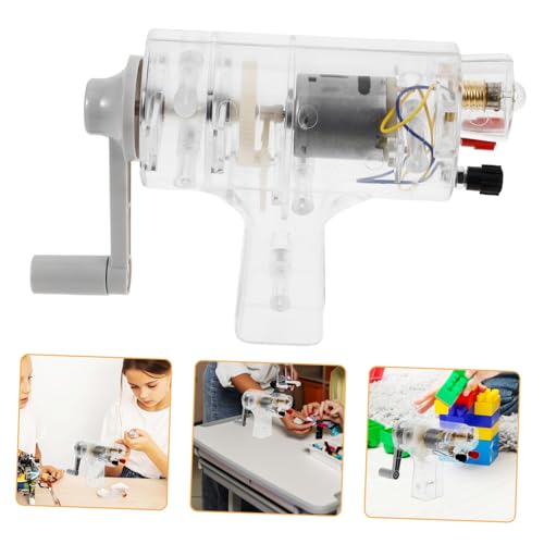 Cabilock Handgenerator Mobile Stromversorgung Für Den Außenbereich Lehrreich Klassenzimmer Einfach Handbuch Bausatz Tragbar Stromgenerator Maschine Plastik Transparent Cabilock Handgenerator Mobile Stromversorgung Für Den Außenbereich Lehrreich Klassenzimmer Einfach Handbuch Bausatz Tragbar Stromgenerator Maschine Plastik Transparent von Cabilock
