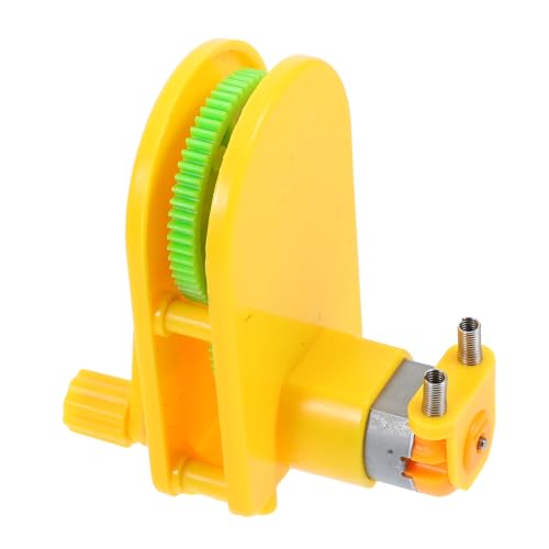 Cabilock Handkurbel Generator Handdynamo Physik Experiment Bausatz Stem Lernspielzeug für Schüler Tragbar Leicht DIY Stromerzeuger Demonstrationskit von Cabilock