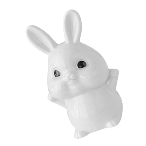 Cabilock Hasen- -Figuren Für Zuhause Nachttisch Hasen-Keramik-Statue Elegantes Finish Cabilock Hasen- -Figuren Für Zuhause Nachttisch Hasen-Keramik-Statue Elegantes Finish von Cabilock