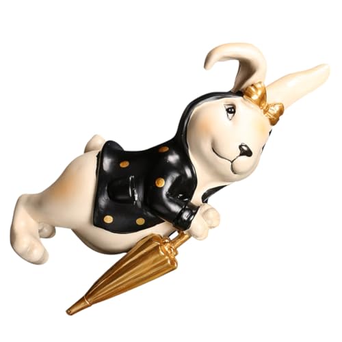 Cabilock Mini Bunny Figuren Ornament Harz Statue Decor Entzückende Bunny Für Home Cabilock Mini Bunny Figuren Ornament Harz Statue Decor Entzückende Bunny Für Home von Cabilock