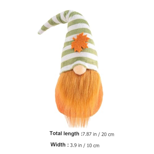 Cabilock Herbstliche Faceless Doll Dekoration mit Lustigem Design Leichtes Puppenornament für Erntedankfest Vielseitiger Dekorationsartikel und Foto Requisite Kompakt und Festlich für von Cabilock