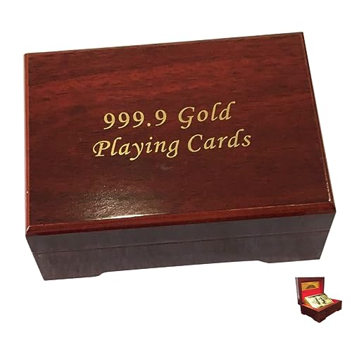Cabilock Holz Aufbewahrungsbox Schmuck Organizer Kartenhalter Poker Deck Fall Schmuck Handwerk Andenken von Cabilock
