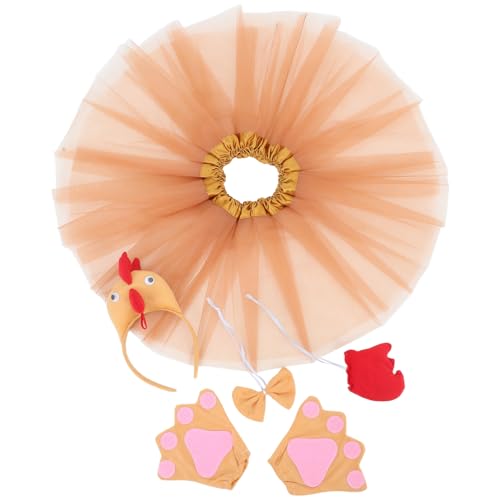 Cabilock Ostern Kostüm Set Hahn Huhn Stirnband Tutu Set Für Erwachsene Jungen Und Mädchen Party Cabilock Ostern Kostüm Set Hahn Huhn Stirnband Tutu Set Für Erwachsene Jungen Und Mädchen Party von Cabilock