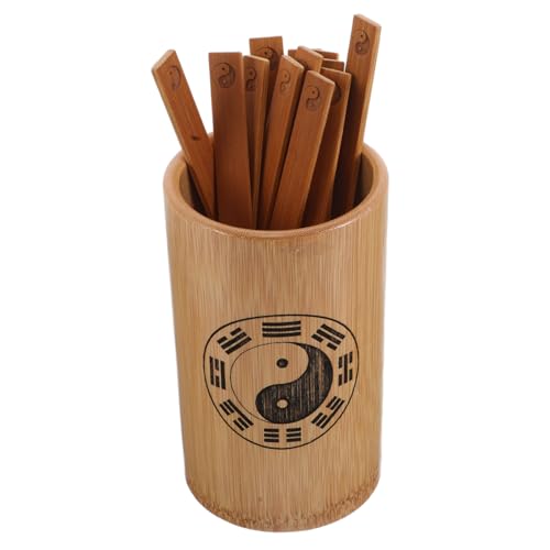 Cabilock I Ching Divination Sticks aus Traditionelles Chinesisches Wahrsage und Feng Shui Werkzeug Präzise Vorhersagen Tragbarer Leichter Schüttelbehälter für Lernen und Entscheidungen Cabilock I Ching Divination Sticks aus Traditionelles Chinesisches Wahrsage und Feng Shui Werkzeug Präzise Vorhersagen Tragbarer Leichter Schüttelbehälter für Lernen und Entscheidungen von Cabilock