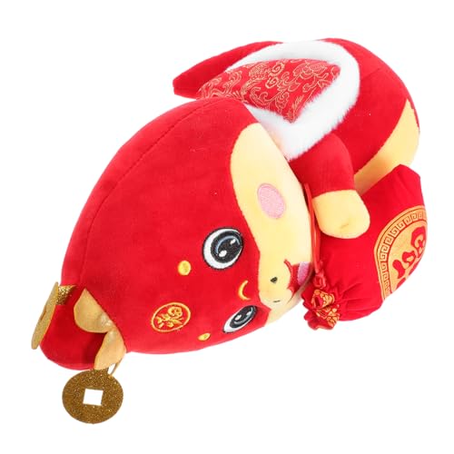 Cabilock Jahr der Schlange Plüschspielzeug Weiches Kuscheltier Chinesisches Neujahrsornament Detailgetreues Stofftier Glücksbringer für Frühlingsfest Dekoration Cabilock Jahr der Schlange Plüschspielzeug Weiches Kuscheltier Chinesisches Neujahrsornament Detailgetreues Stofftier Glücksbringer für Frühlingsfest Dekoration von Cabilock